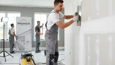 Professional drywall repair and wall restoration by expert painters in Evansville, IN