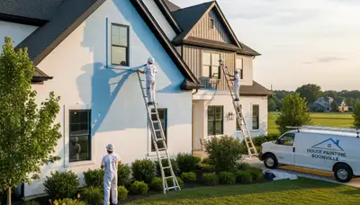 Professional house painting service in Evansville, IN for interior and exterior home repainting
