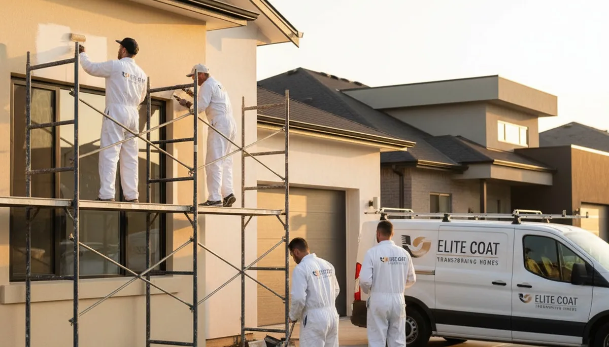 House painting service in Evansville, IN by professional painters for interior and exterior homes