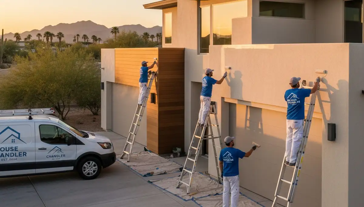 Professional house painting service in Evansville, IN for residential interior and exterior homes