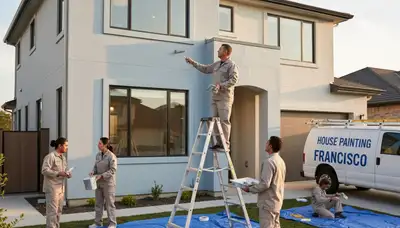 Professional exterior house painting in Evansville IN by local home painters