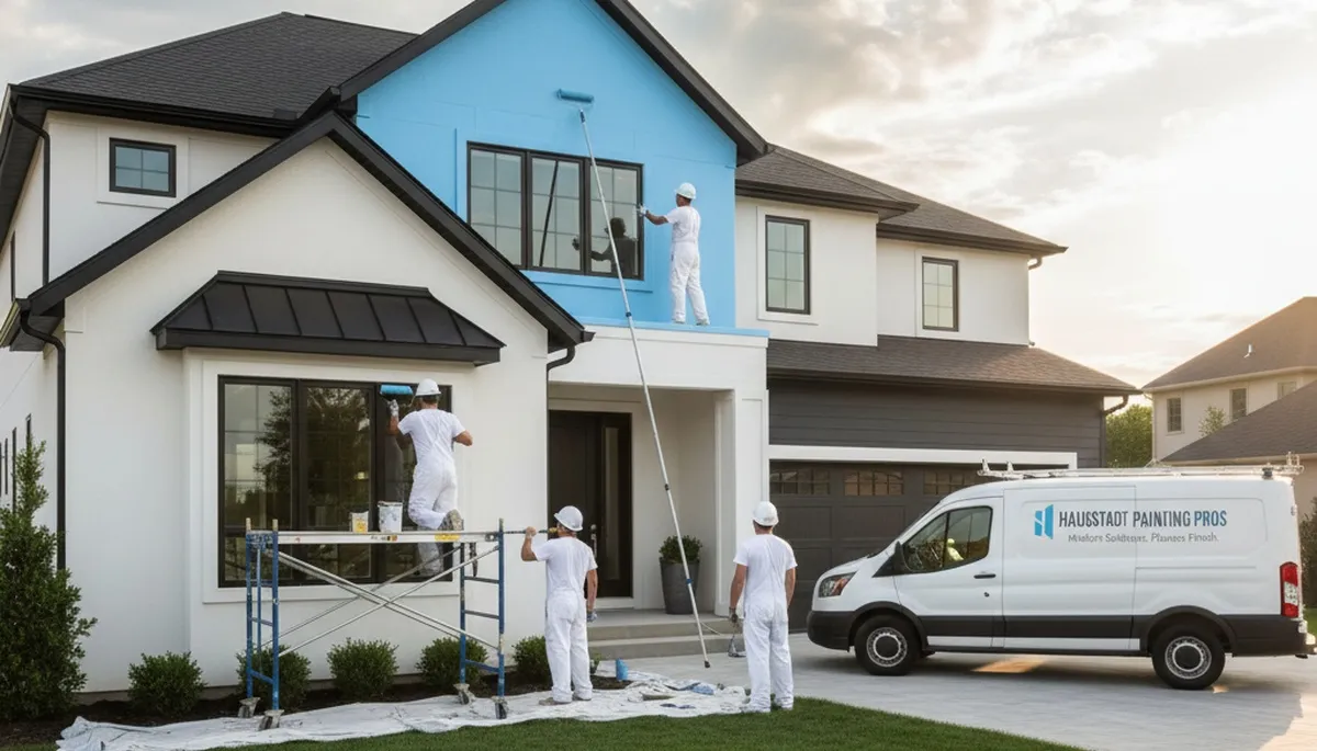 Professional house painter serving Evansville, IN for interior and exterior painting services