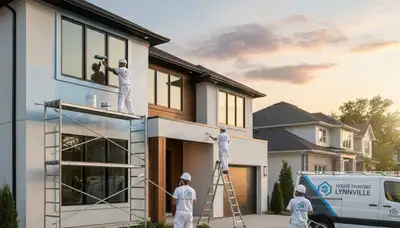 House painters in Evansville, IN providing professional interior and exterior painting services
