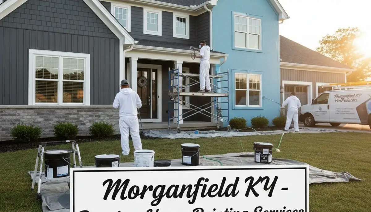 Professional house painting service in Evansville IN enhancing home exteriors with expert painters
