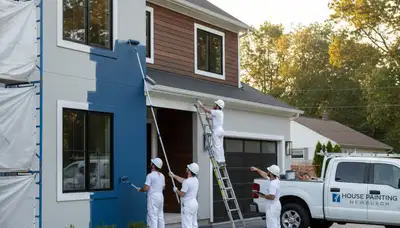 Professional house painting services in Evansville, IN for residential exterior and interior projects