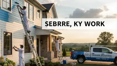 Professional exterior house painting by skilled painters in Evansville, IN